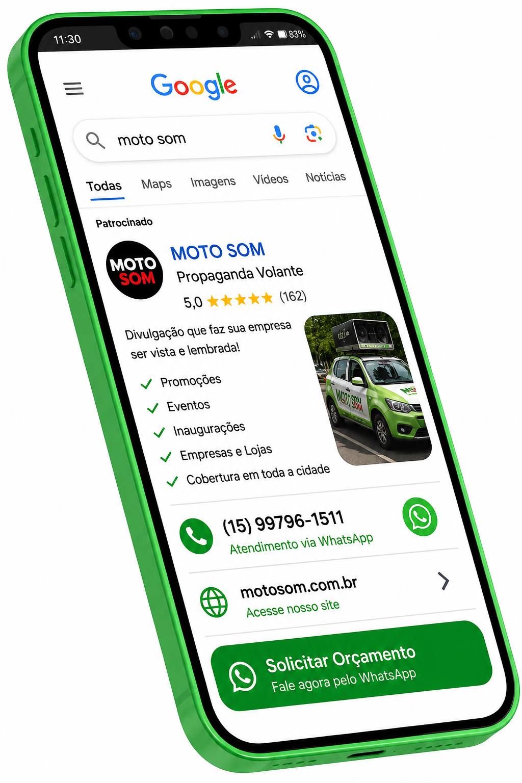 Marketing de Proximidade com Moto Som